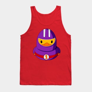 Car Driver Rubber Duck Tank Top